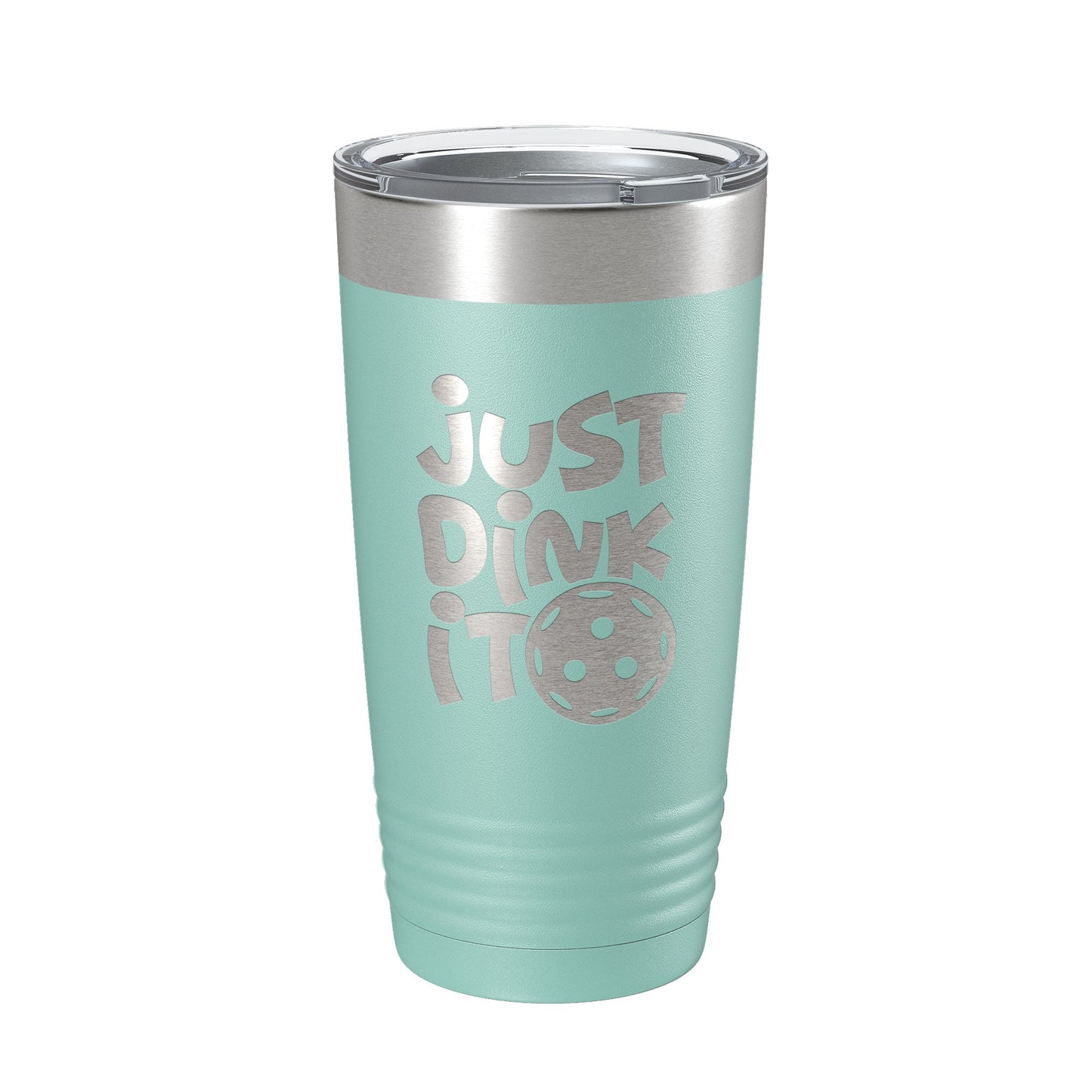 Just Dink It Tumbler Pickleball Travel Mug Insulated Laser Engraved Coffee Cup Do It Pickle Ball Gift 20 oz-12