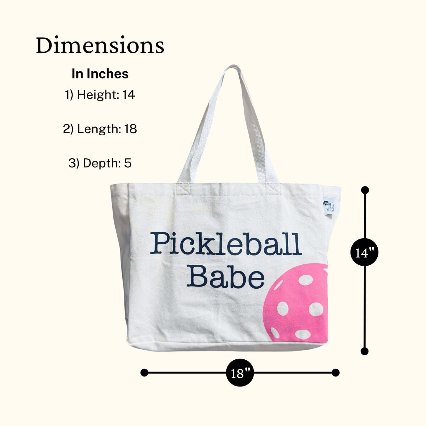 Pickleball Paddle Carry Bag ~ Pink Pickleball Babe