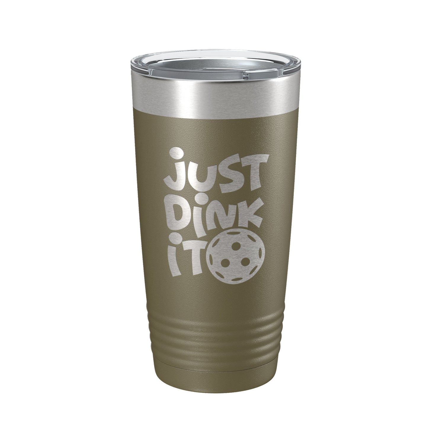 Just Dink It Tumbler Pickleball Travel Mug Insulated Laser Engraved Coffee Cup Do It Pickle Ball Gift 20 oz-21