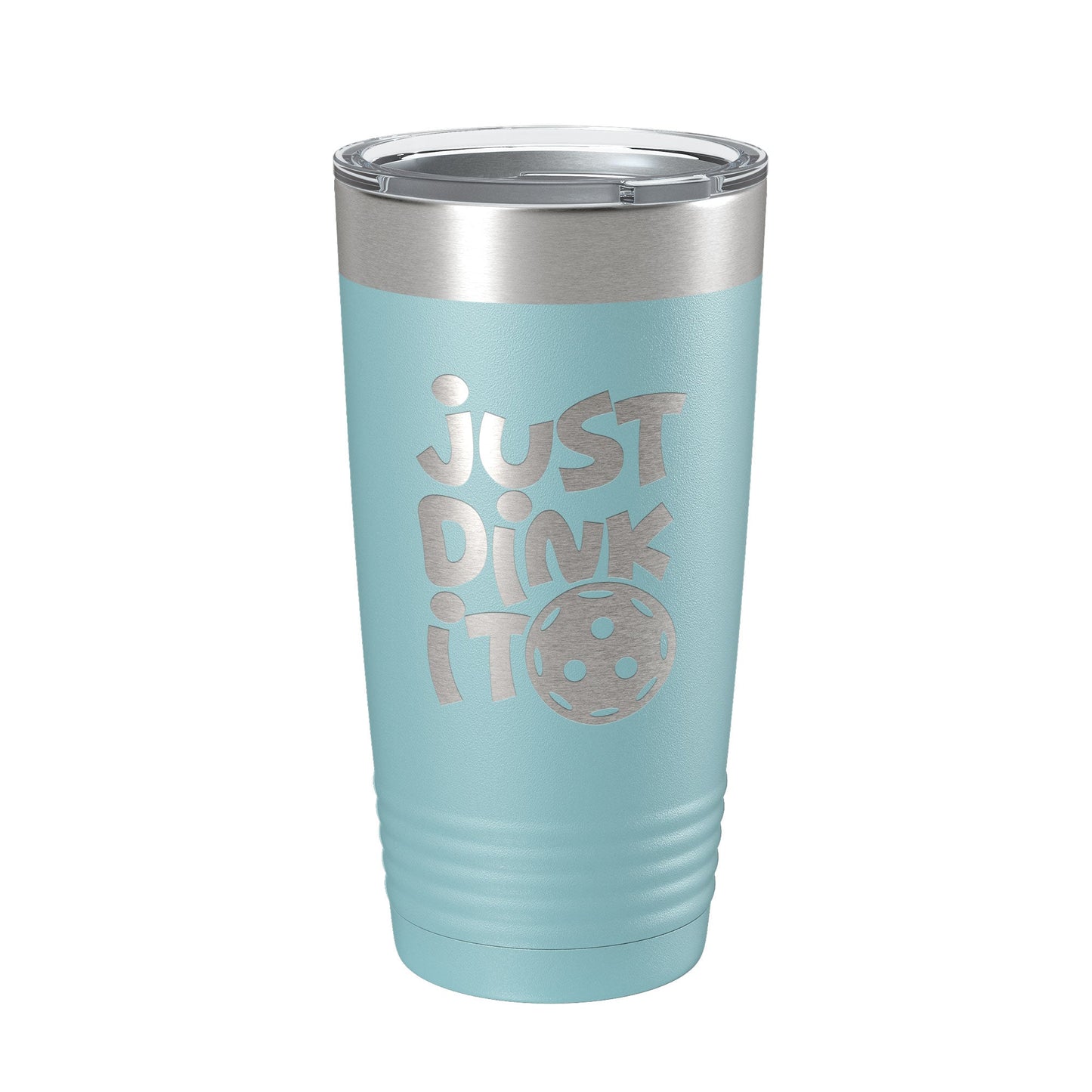 Just Dink It Tumbler Pickleball Travel Mug Insulated Laser Engraved Coffee Cup Do It Pickle Ball Gift 20 oz-13