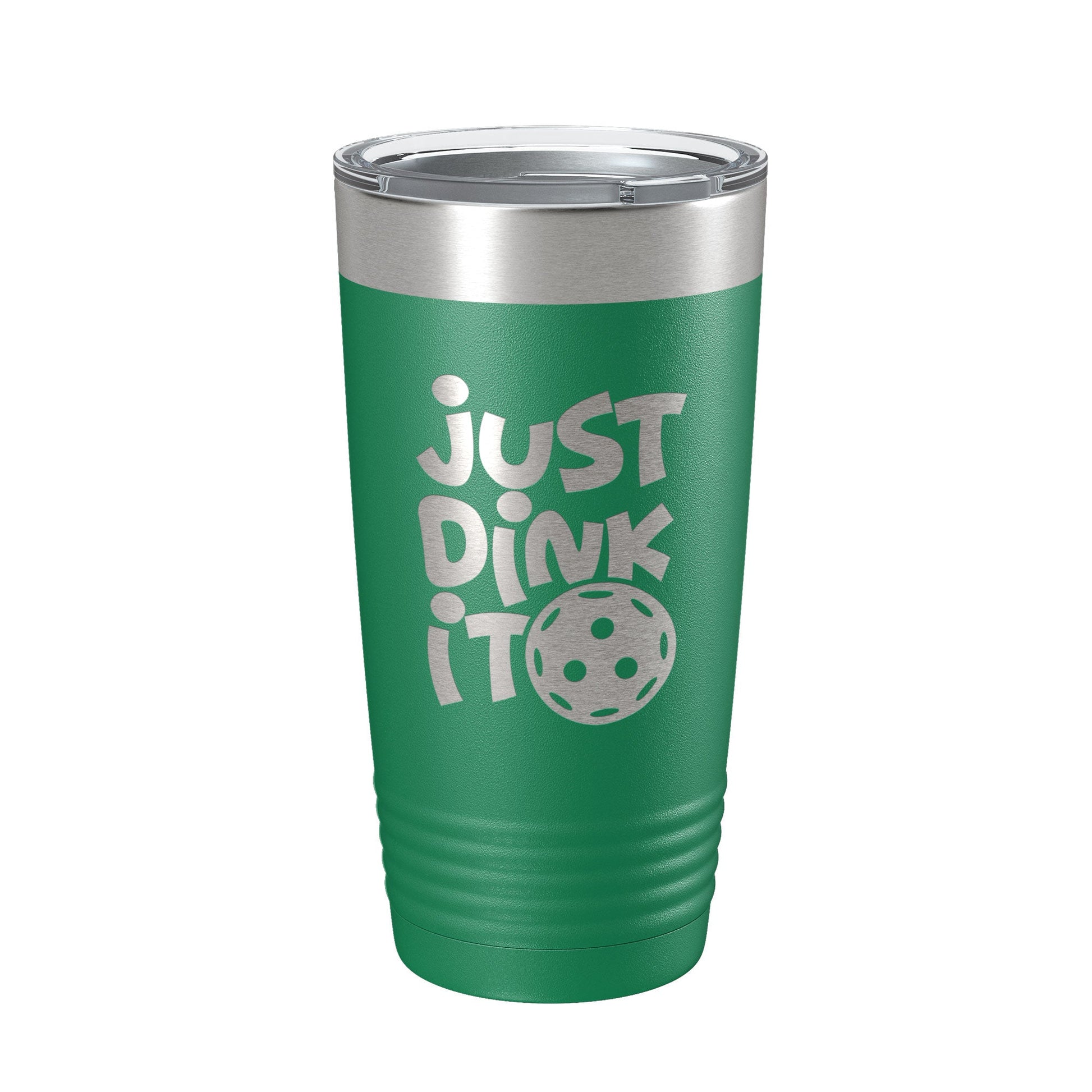 Just Dink It Tumbler Pickleball Travel Mug Insulated Laser Engraved Coffee Cup Do It Pickle Ball Gift 20 oz-9