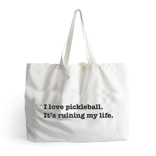 Pickleball Paddle Carry Bag ~ Pickleball is Ruining my Life
