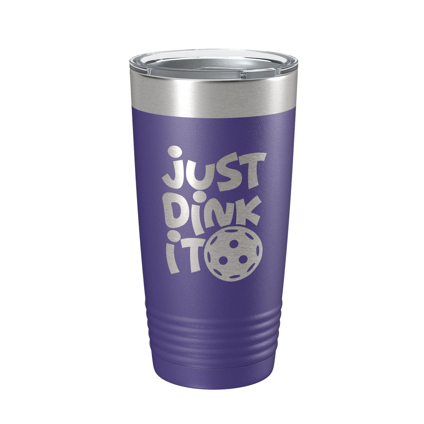 Just Dink It Tumbler Pickleball Travel Mug Insulated Laser Engraved Coffee Cup Do It Pickle Ball Gift 20 oz-15