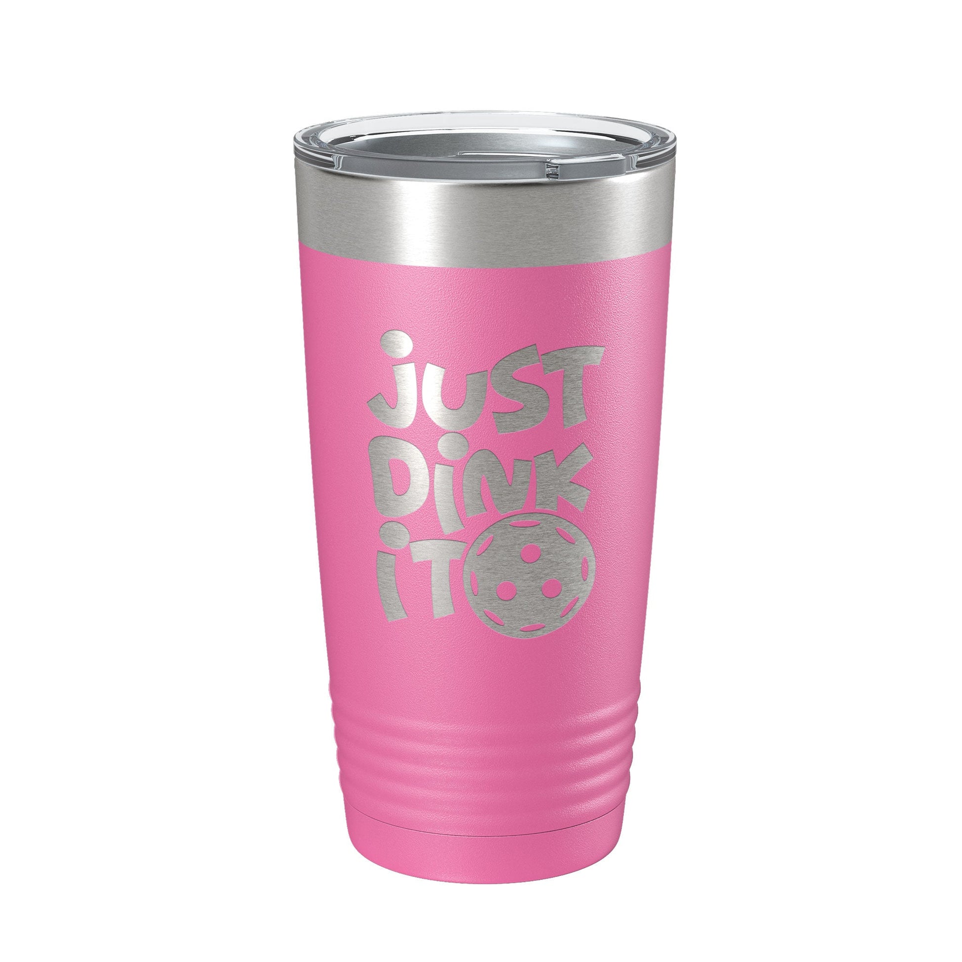 Just Dink It Tumbler Pickleball Travel Mug Insulated Laser Engraved Coffee Cup Do It Pickle Ball Gift 20 oz-11