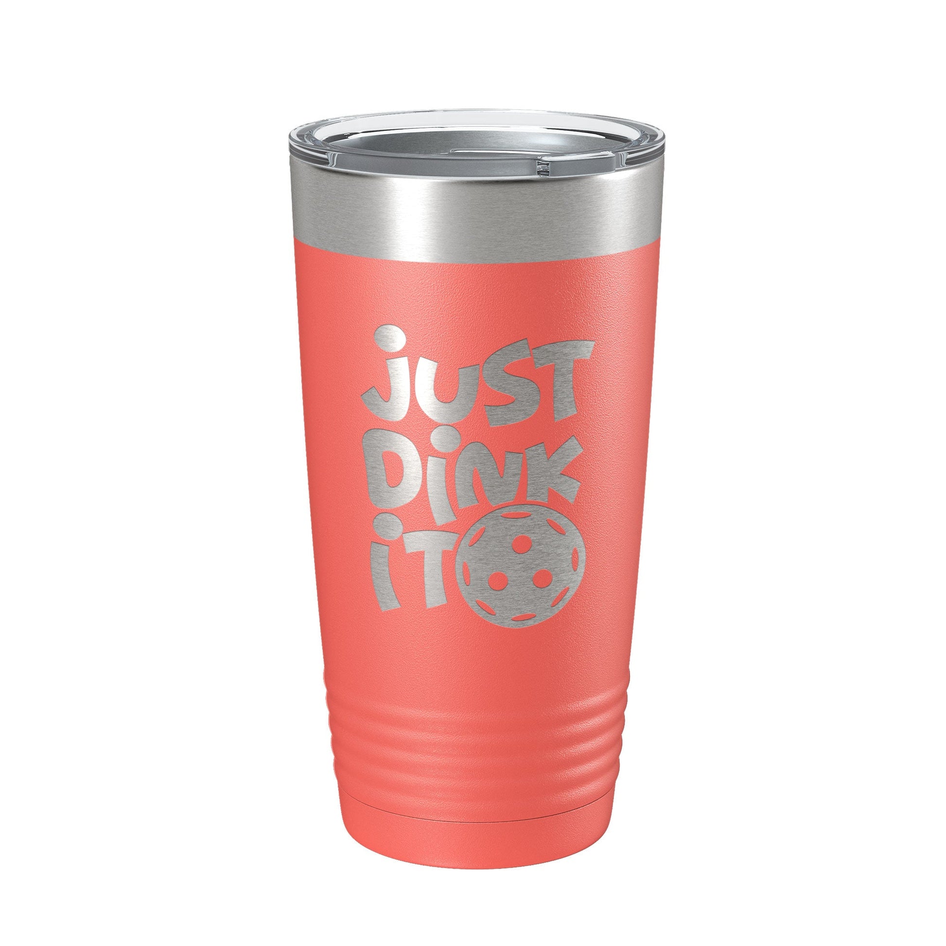 Just Dink It Tumbler Pickleball Travel Mug Insulated Laser Engraved Coffee Cup Do It Pickle Ball Gift 20 oz-20