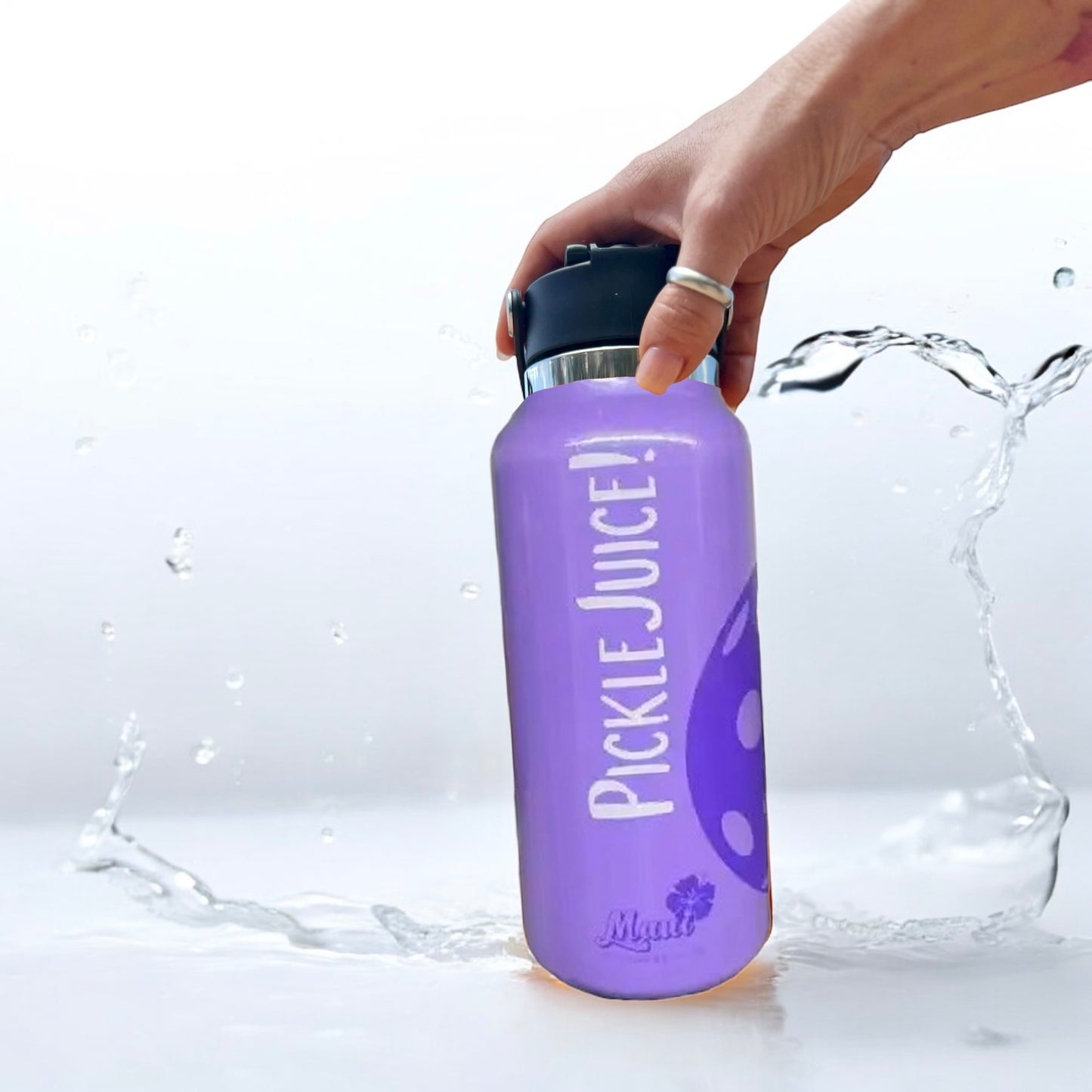 PICKLEJUICE! "Lavender Haze" Pickleball Water Bottle 32oz